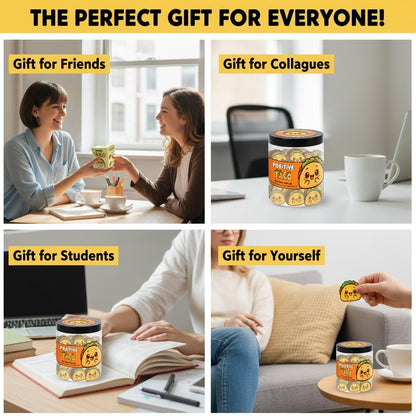 Positive Sunshine Jar - 60 Affirmation Cards, Emotional Support, Yellow - Sunflower - Sunshine Gifts, Stocking Stuffers, Human Sunshine Gift For Women, Cowokers, Friends, Teens