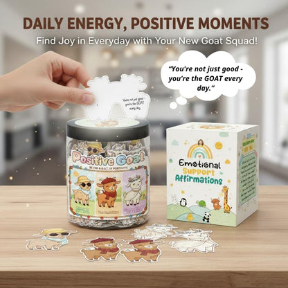 Positive Sunshine Jar - 60 Affirmation Cards, Emotional Support, Yellow - Sunflower - Sunshine Gifts, Stocking Stuffers, Human Sunshine Gift For Women, Cowokers, Friends, Teens