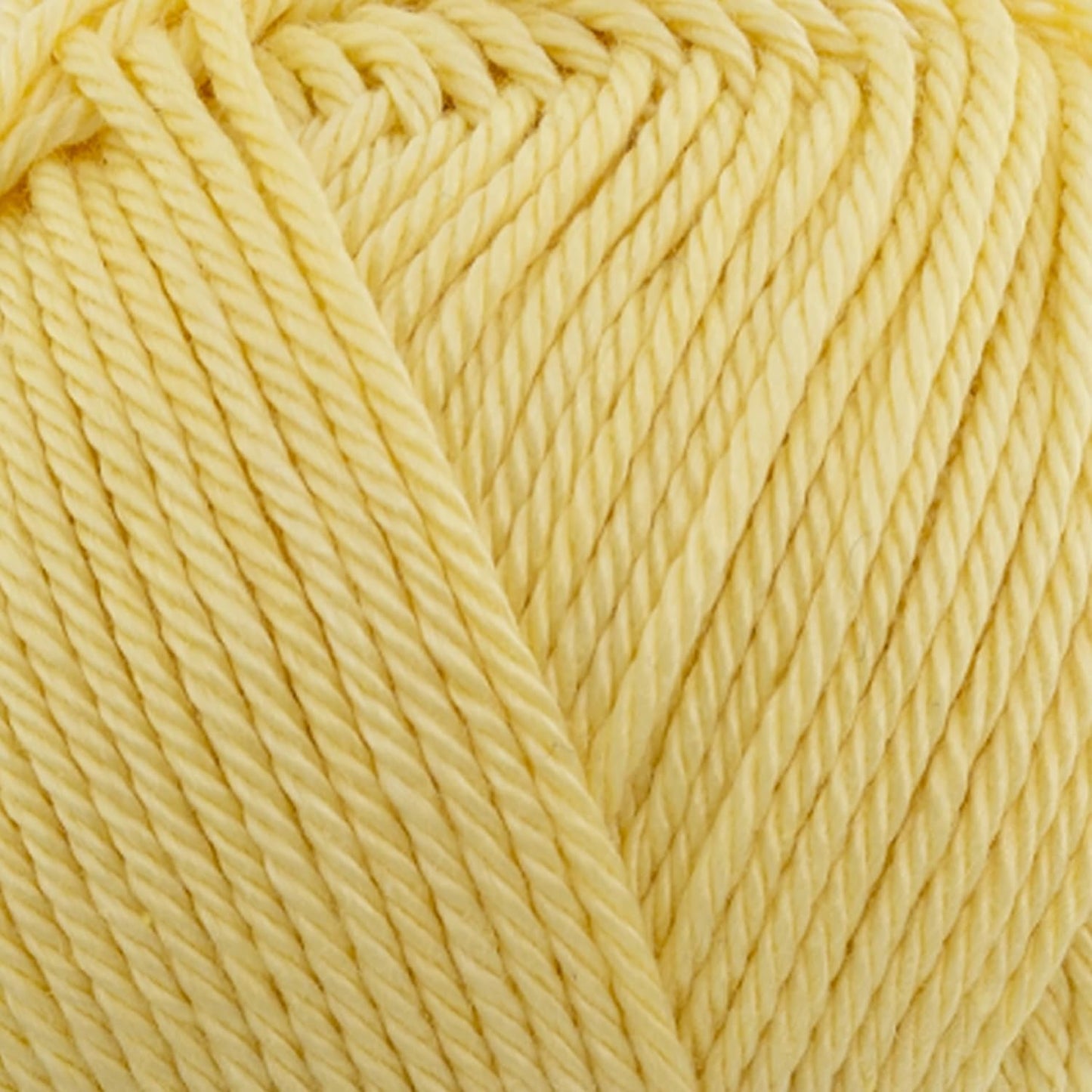 Luminia Mercerized Giza Cotton Yarn, Lightweight #3 DK Yarn for Knitting & Crochet, 50g/137yd, Soft Silky Shine Perfect for Summer Garments, Tops & Baby Projects (Light Yellow, 1 Skein)