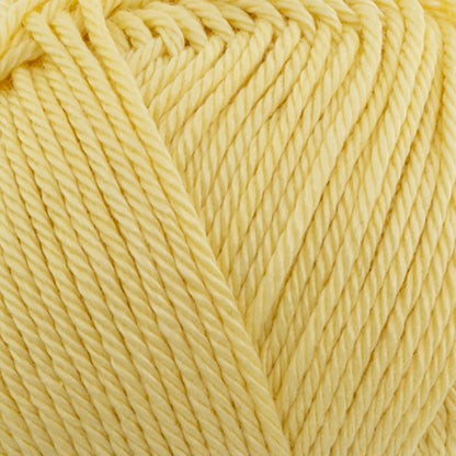 Luminia Mercerized Giza Cotton Yarn, Lightweight #3 DK Yarn for Knitting & Crochet, 50g/137yd, Soft Silky Shine Perfect for Summer Garments, Tops & Baby Projects (Light Yellow, 1 Skein)