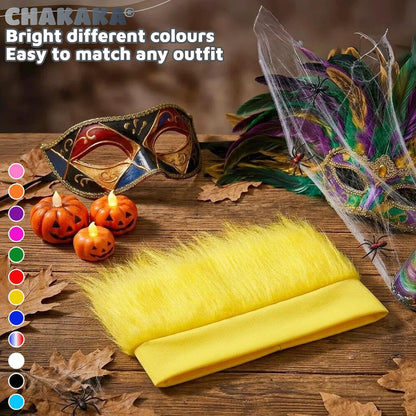Hairy Headband Wig, Crazy Hat Funny Wigs Party Costume Accessories | Lightweight funny wig headband with upright fluffy hair for Crazy Hair Day, Spirit Week, costume parties, sports and cosplay