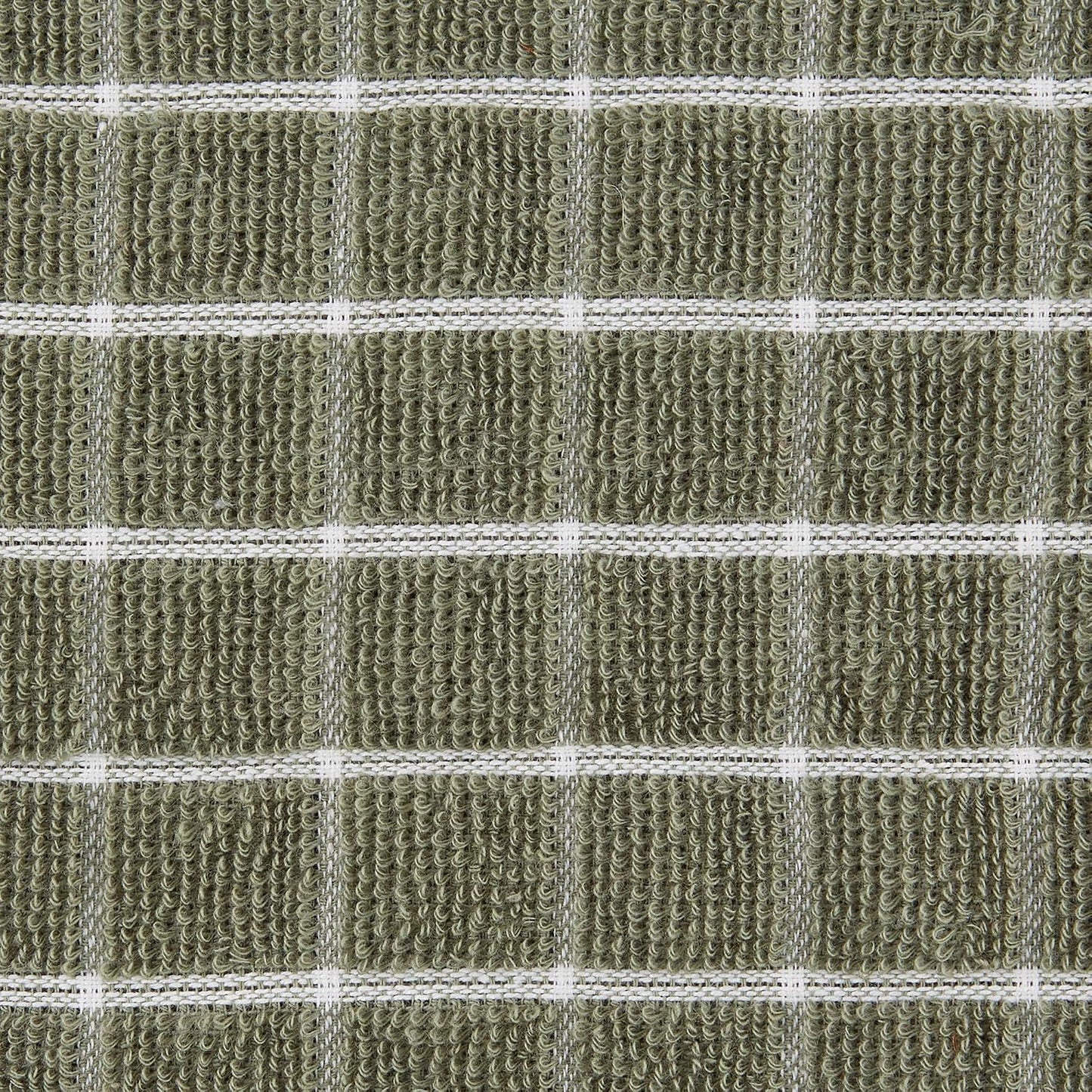 Basic Terry Collection Windowpane Dishcloth Set, 12x12, Yellow, 6 Piece