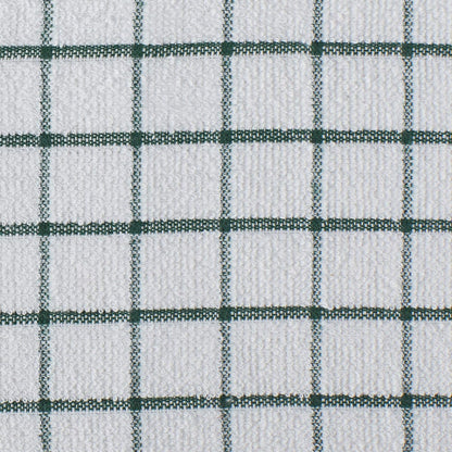 Basic Terry Collection Windowpane Dishcloth Set, 12x12, Yellow, 6 Piece