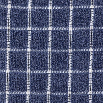 Basic Terry Collection Windowpane Dishcloth Set, 12x12, Yellow, 6 Piece