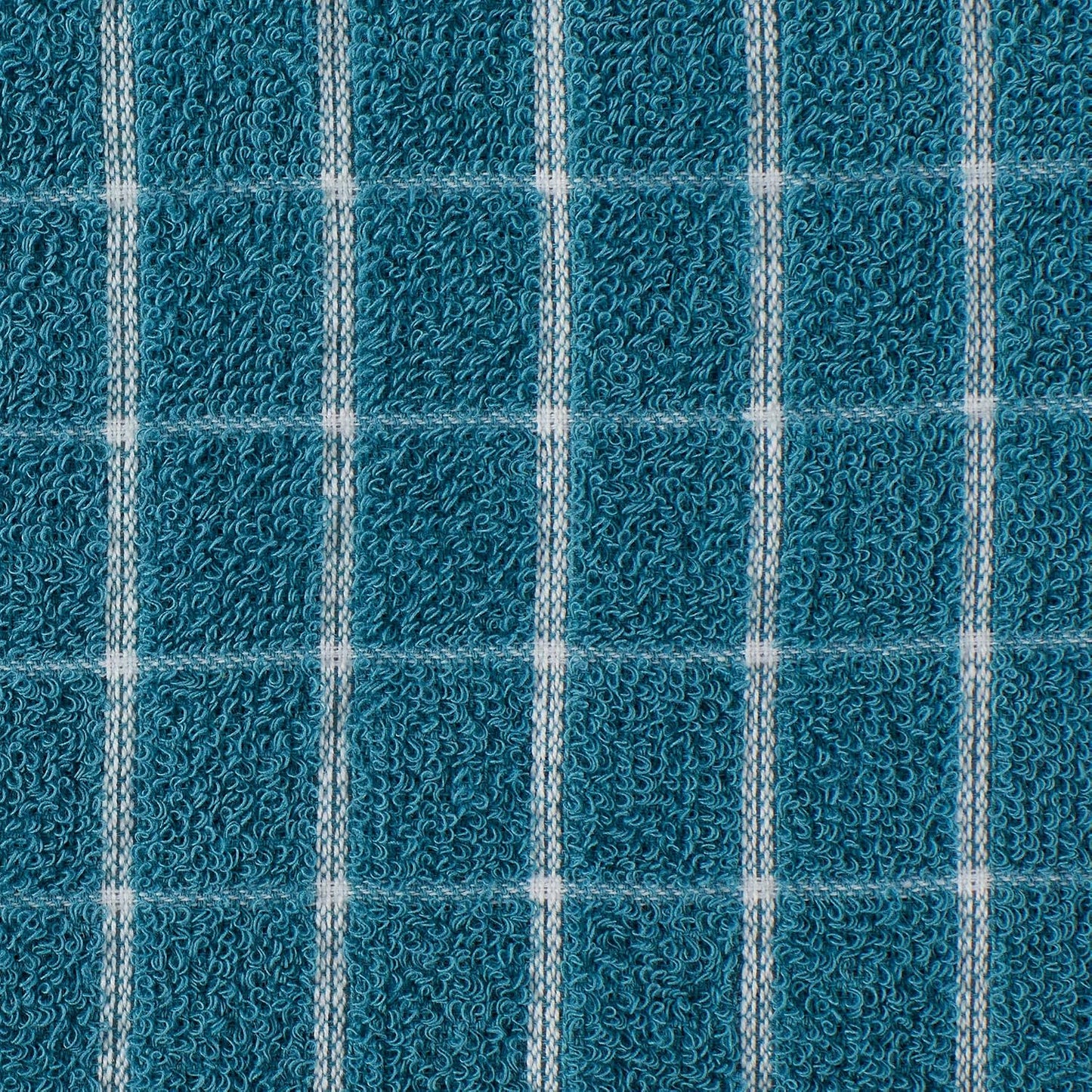 Basic Terry Collection Windowpane Dishcloth Set, 12x12, Yellow, 6 Piece