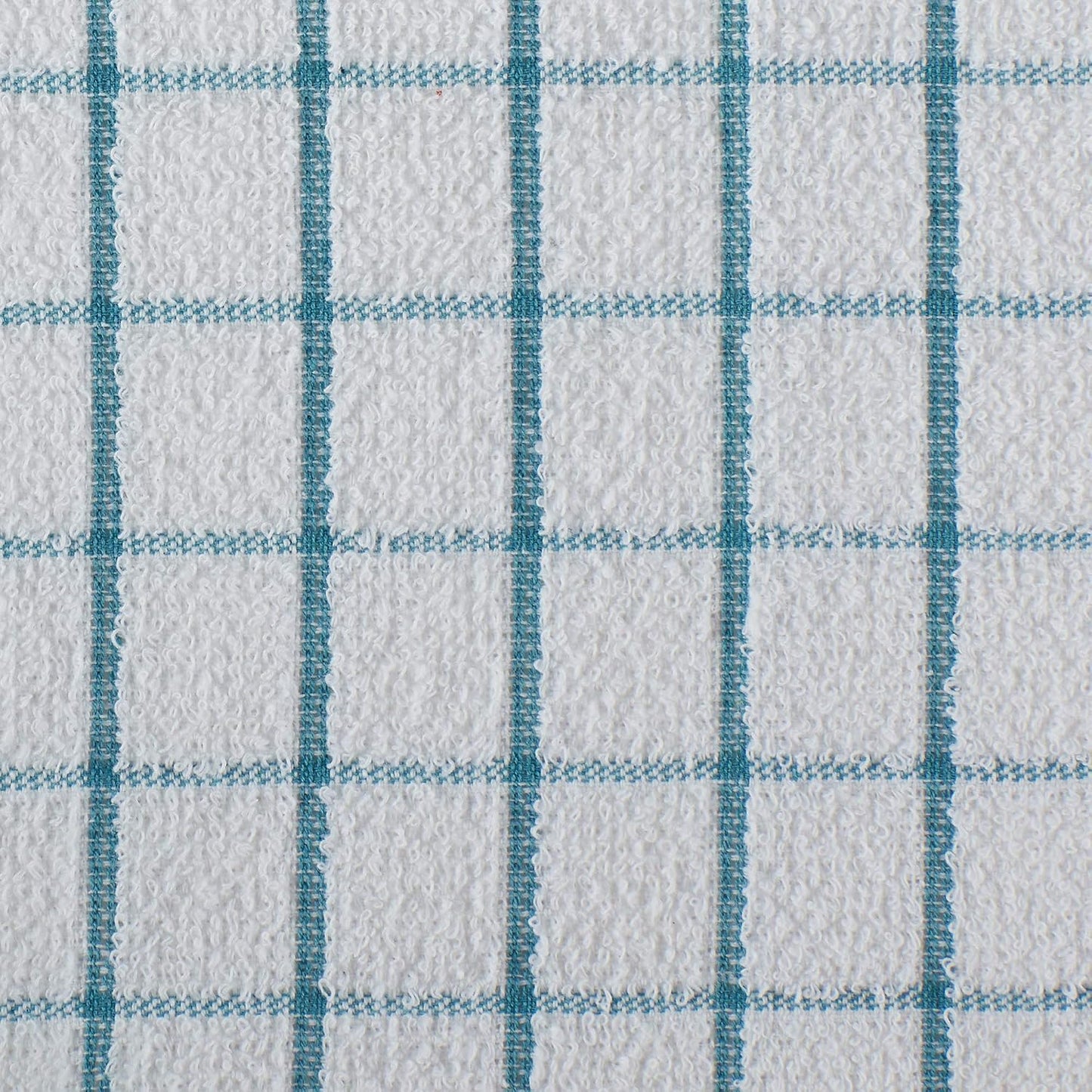 Basic Terry Collection Windowpane Dishcloth Set, 12x12, Yellow, 6 Piece