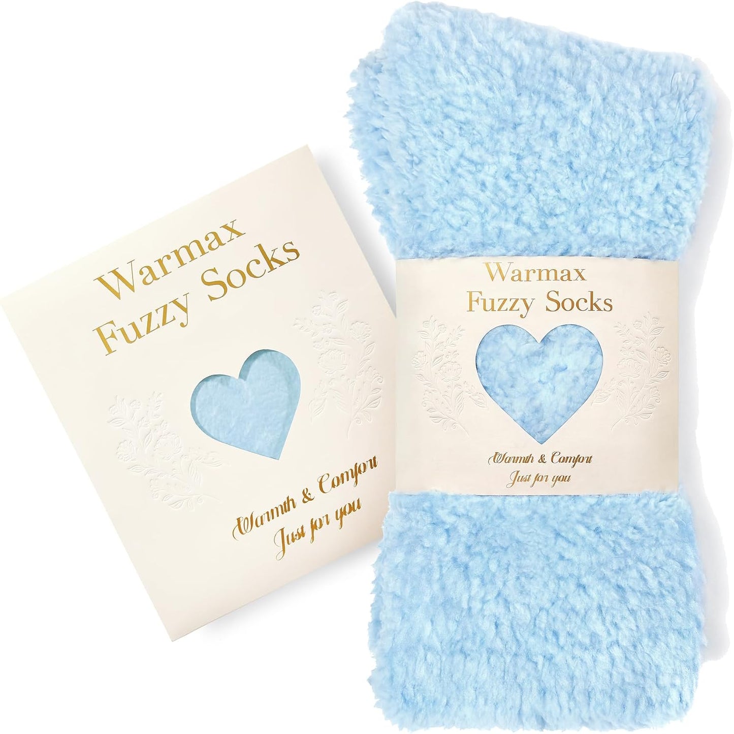 Fuzzy Socks in Envelope Gift Package, Ultra-Soft Plush Cozy Gift for Women | A thoughtful gift for women; With ultra-soft fuzzy socks; Envelope Gift Package; Ready to Gift