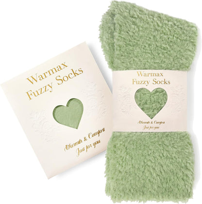 Fuzzy Socks in Envelope Gift Package, Ultra-Soft Plush Cozy Gift for Women | A thoughtful gift for women; With ultra-soft fuzzy socks; Envelope Gift Package; Ready to Gift