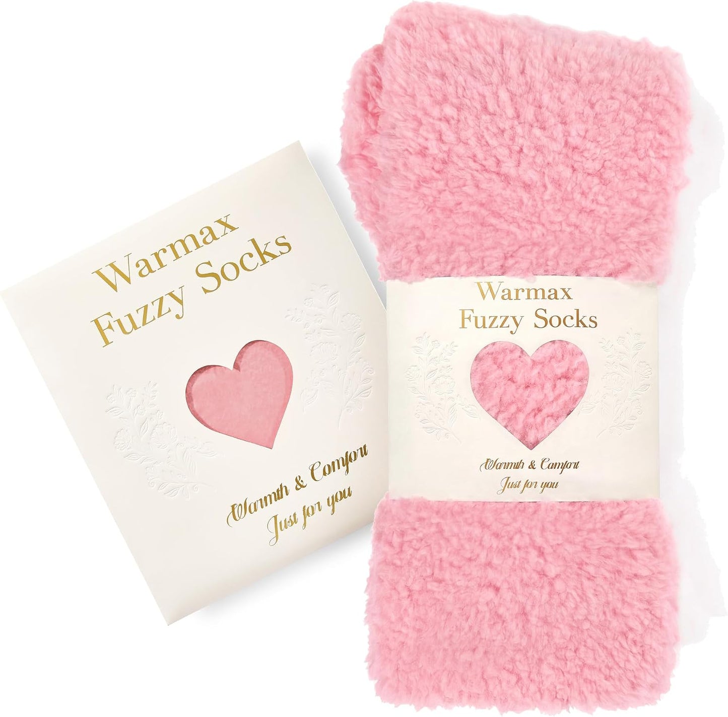 Fuzzy Socks in Envelope Gift Package, Ultra-Soft Plush Cozy Gift for Women | A thoughtful gift for women; With ultra-soft fuzzy socks; Envelope Gift Package; Ready to Gift