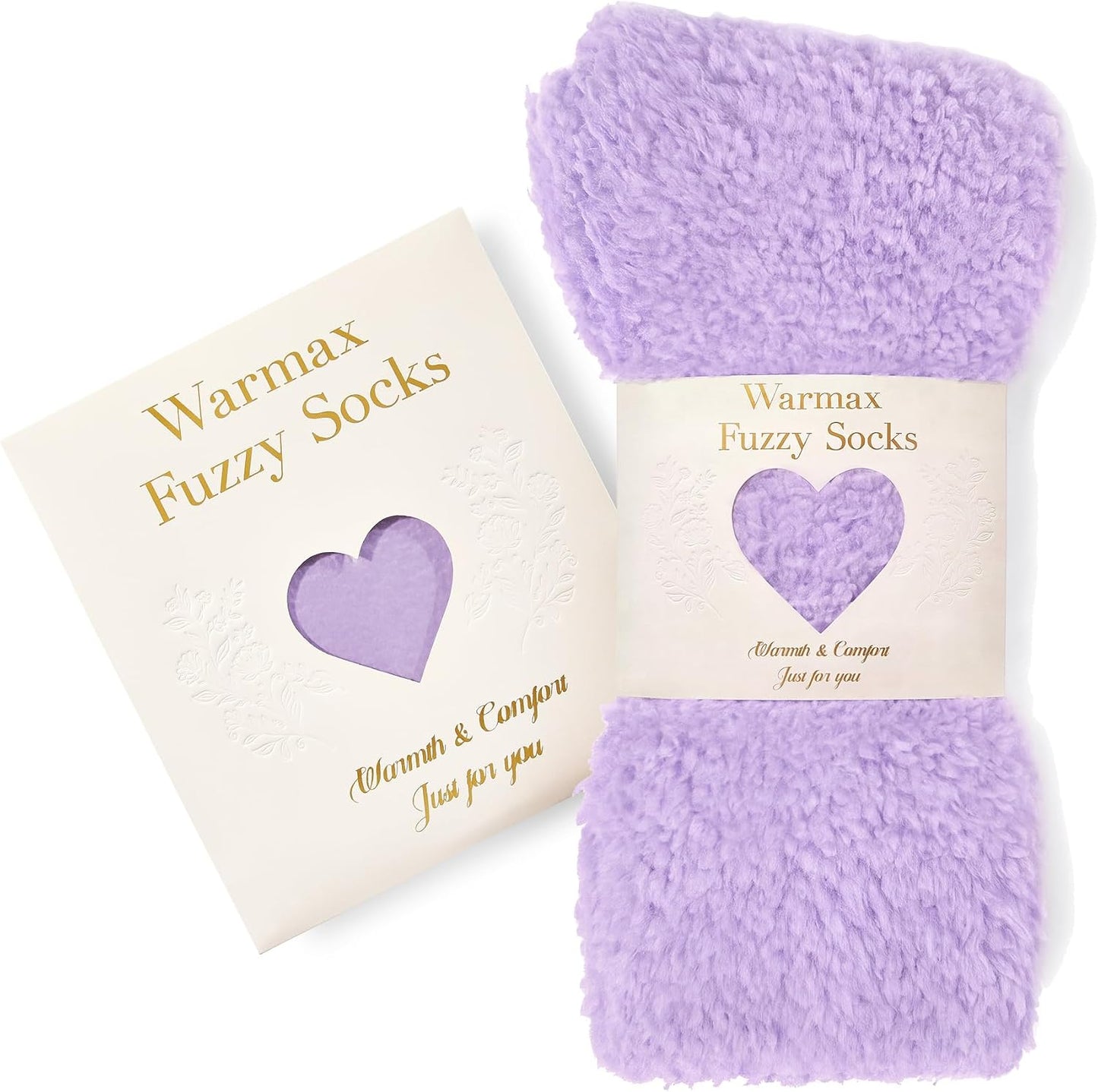 Fuzzy Socks in Envelope Gift Package, Ultra-Soft Plush Cozy Gift for Women | A thoughtful gift for women; With ultra-soft fuzzy socks; Envelope Gift Package; Ready to Gift