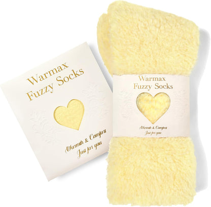 Fuzzy Socks in Envelope Gift Package, Ultra-Soft Plush Cozy Gift for Women | A thoughtful gift for women; With ultra-soft fuzzy socks; Envelope Gift Package; Ready to Gift