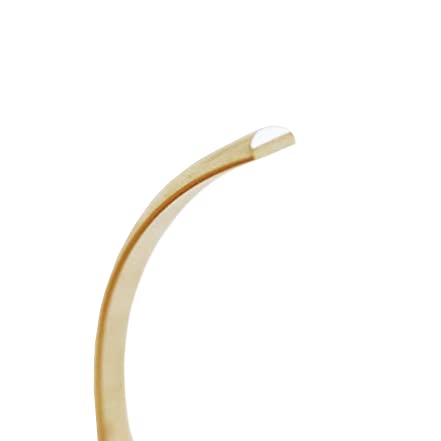 14/20 Yellow Gold Filled Wire 24 Ga Half Round, Half Hard 5FT | 14K Gold Filled Wire for Jewelry Making, Wire Wrapping, Solid 14/20 Yellow Gold Filled, High Quality Made in USA