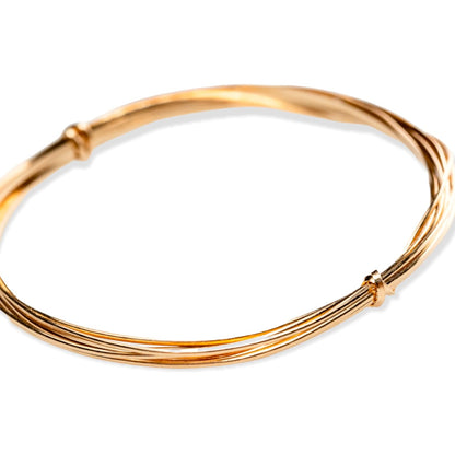 14/20 Yellow Gold Filled Wire 24 Ga Half Round, Half Hard 5FT | 14K Gold Filled Wire for Jewelry Making, Wire Wrapping, Solid 14/20 Yellow Gold Filled, High Quality Made in USA