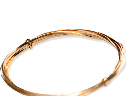 14/20 Yellow Gold Filled Wire 24 Ga Half Round, Half Hard 5FT | 14K Gold Filled Wire for Jewelry Making, Wire Wrapping, Solid 14/20 Yellow Gold Filled, High Quality Made in USA