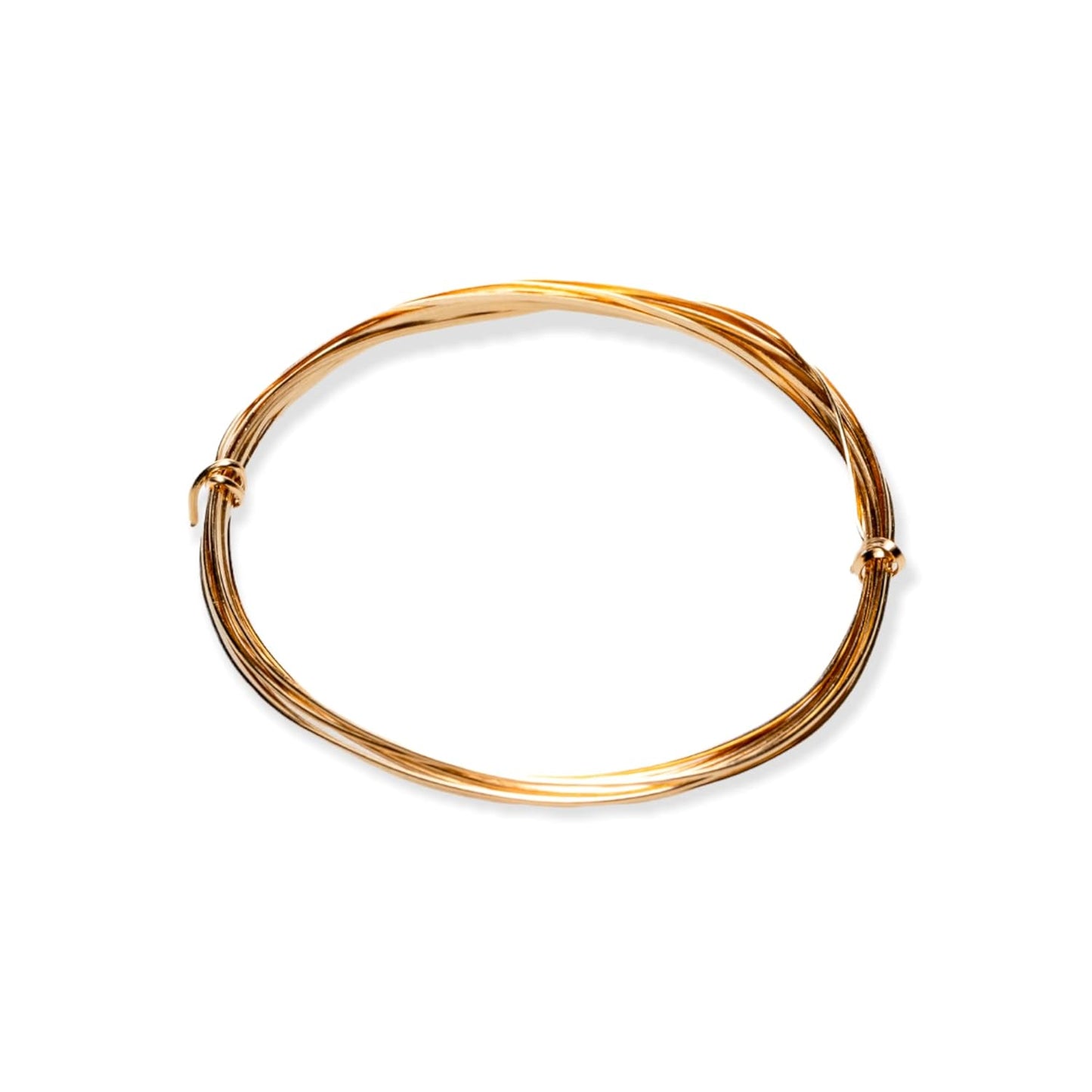 14/20 Yellow Gold Filled Wire 24 Ga Half Round, Half Hard 5FT | 14K Gold Filled Wire for Jewelry Making, Wire Wrapping, Solid 14/20 Yellow Gold Filled, High Quality Made in USA