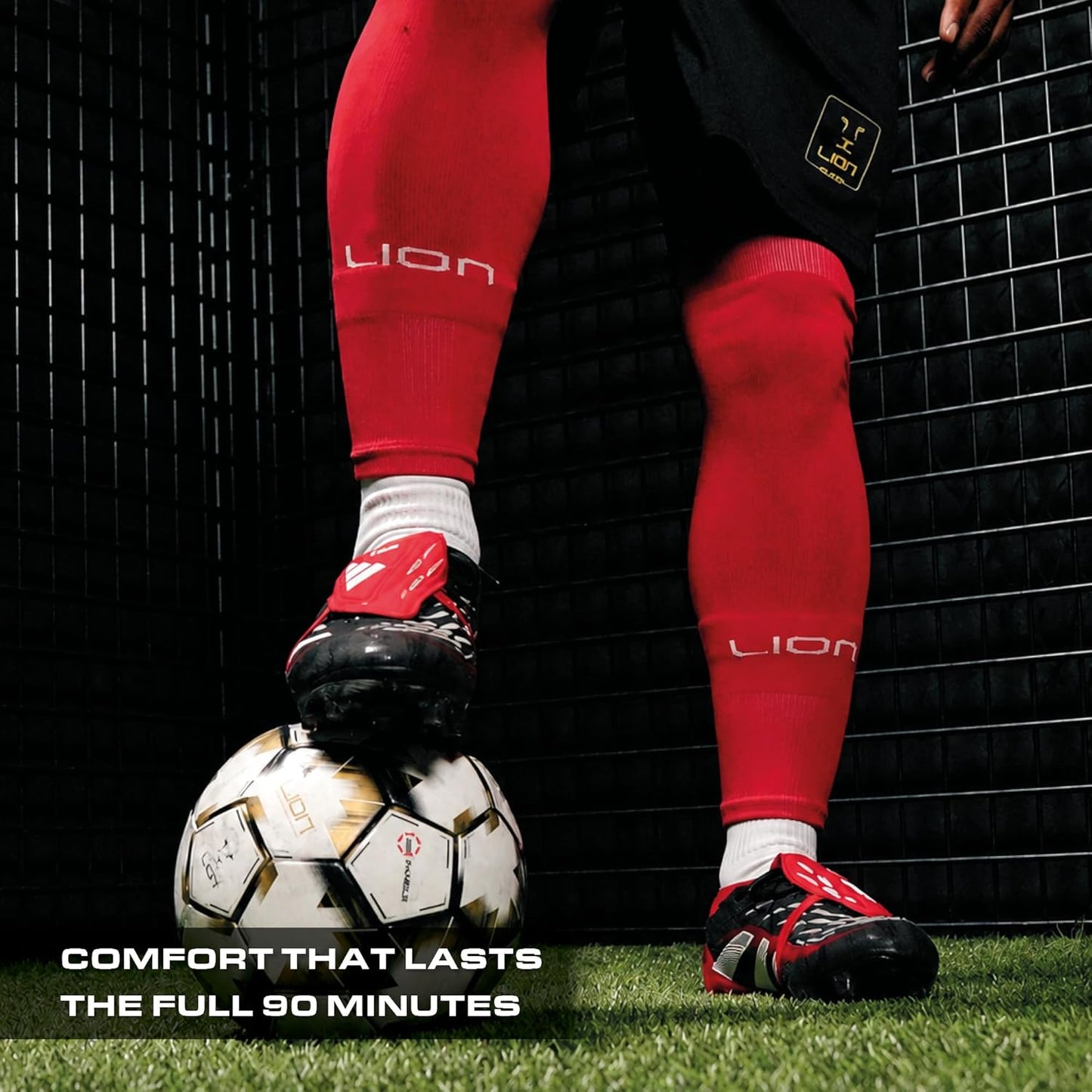 Kids Youth Elite Match Soccer Leg Sleeves – Pre Cut Sock Sleeves for Grip Socks - Multiple Colors Available