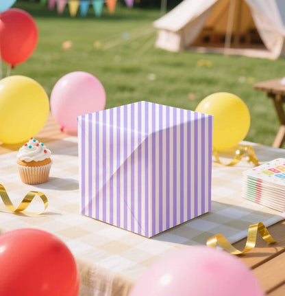 100 Sheets Yellow Striped Tissue Paper 14 x 20 Inches Yellow and White Striped Gift Wrapping Tissue Paper for Gift Bags Wedding Birthday Party Packaging Crafts
