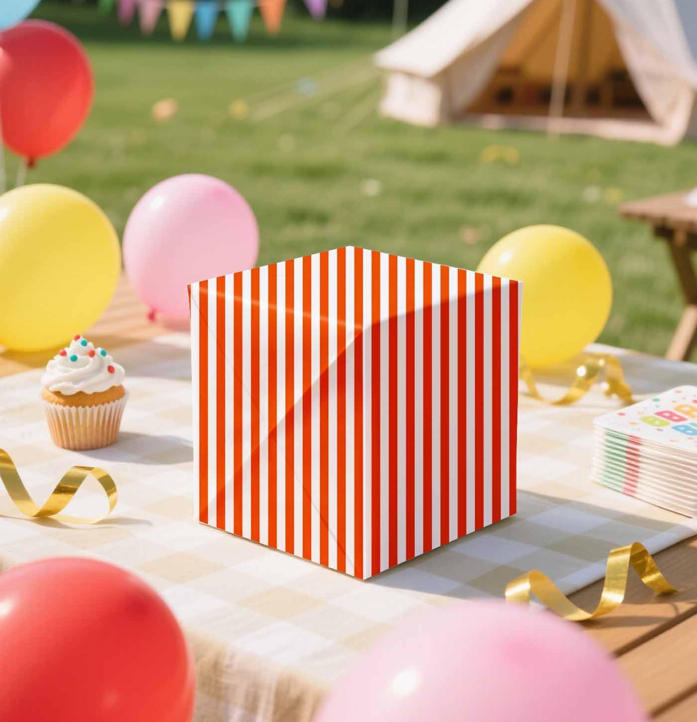 100 Sheets Yellow Striped Tissue Paper 14 x 20 Inches Yellow and White Striped Gift Wrapping Tissue Paper for Gift Bags Wedding Birthday Party Packaging Crafts