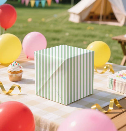 100 Sheets Yellow Striped Tissue Paper 14 x 20 Inches Yellow and White Striped Gift Wrapping Tissue Paper for Gift Bags Wedding Birthday Party Packaging Crafts