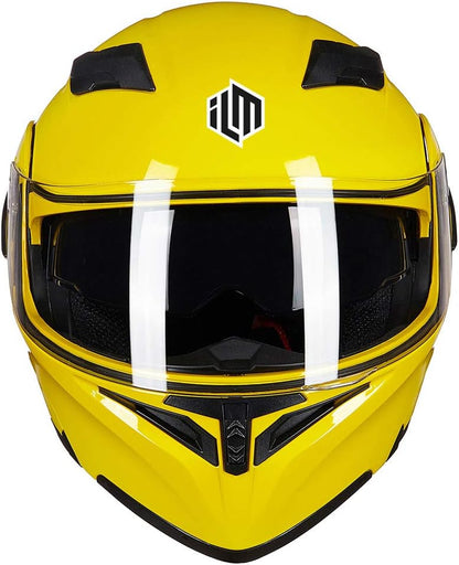 Motorcycle Dual Visor Flip up Modular Full Face Helmet DOT Model 902/902L