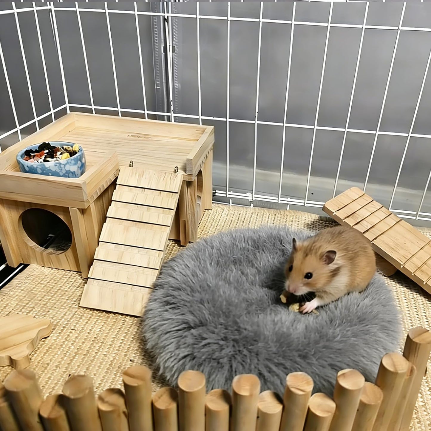 4PCS Guinea Pig Fleece Cage Bedding Mats Pads for Hamster Chinchilla | Washable,Guinea Pig Fleece Cage Liners,for Chinchilla Rat Hamster Sugar Glider Ferret,Guinea Pig Stuff