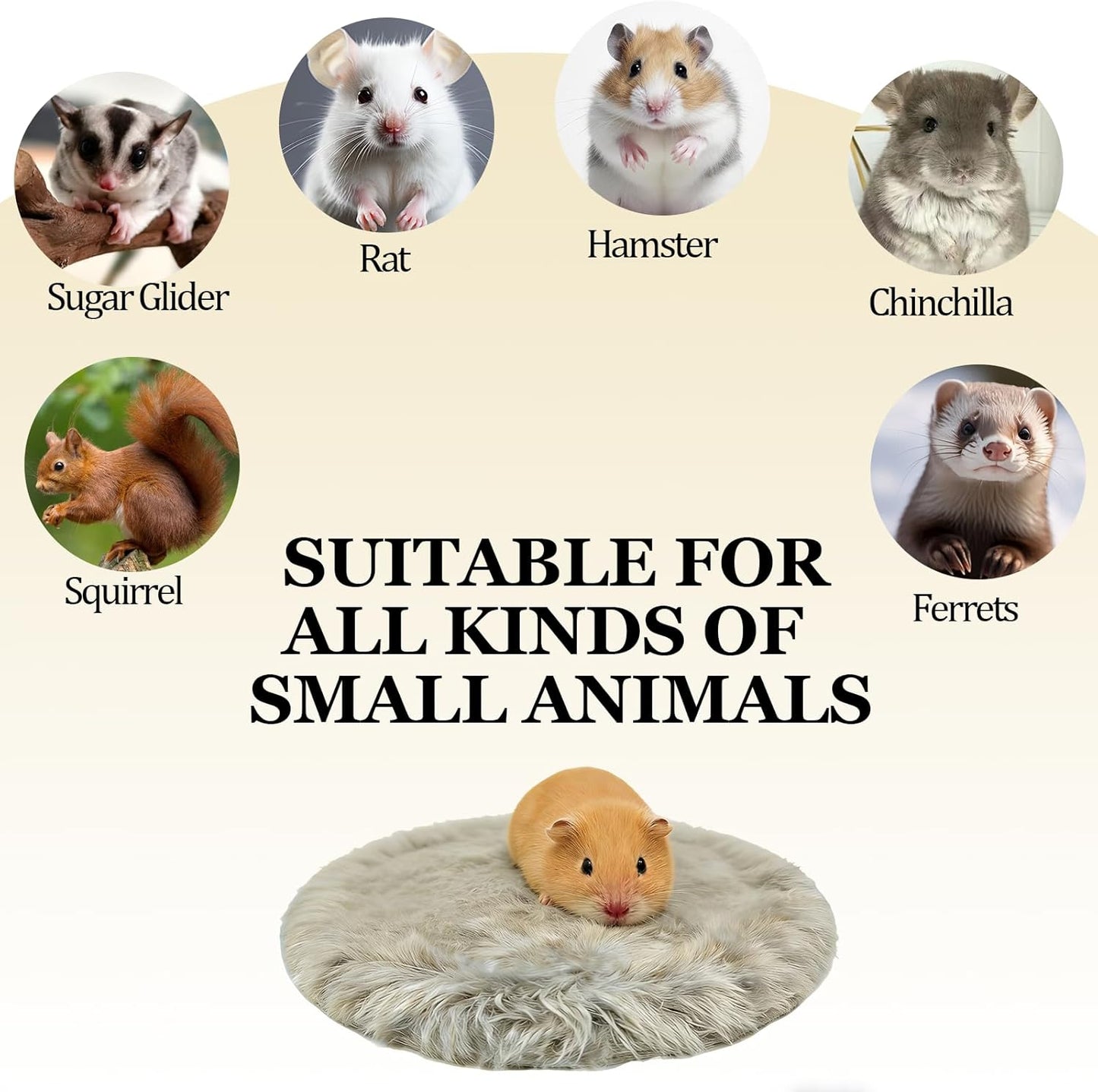4PCS Guinea Pig Fleece Cage Bedding Mats Pads for Hamster Chinchilla | Washable,Guinea Pig Fleece Cage Liners,for Chinchilla Rat Hamster Sugar Glider Ferret,Guinea Pig Stuff