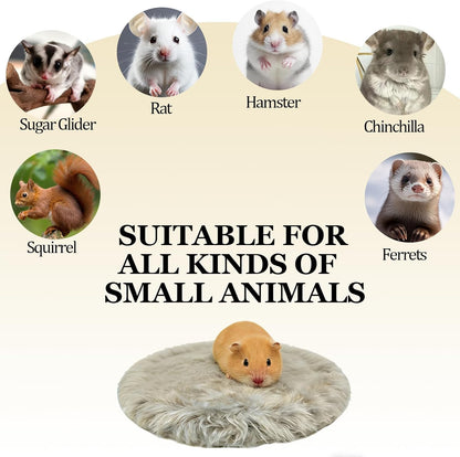 4PCS Guinea Pig Fleece Cage Bedding Mats Pads for Hamster Chinchilla | Washable,Guinea Pig Fleece Cage Liners,for Chinchilla Rat Hamster Sugar Glider Ferret,Guinea Pig Stuff