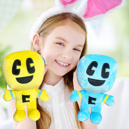 (2025 New Plush Toys, Plush Filler, Plush Doll Soft Plush Toy Cute Pillow, Best Gift for Children (Blue+Yellow)