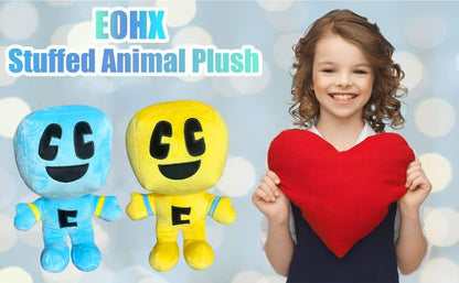 (2025 New Plush Toys, Plush Filler, Plush Doll Soft Plush Toy Cute Pillow, Best Gift for Children (Blue+Yellow)