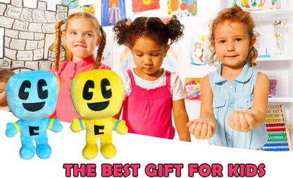(2025 New Plush Toys, Plush Filler, Plush Doll Soft Plush Toy Cute Pillow, Best Gift for Children (Blue+Yellow)