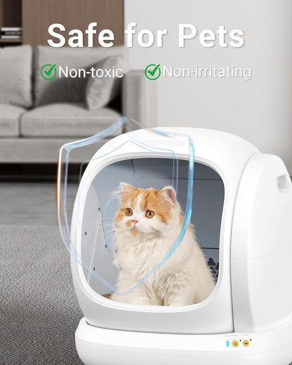 12 Packs Cat Litter Deodorizer Compatible with Meowant/Thereye/CATLINK Self-Cleaning Cat Litter Box, Pet Deodorizer Odor Eliminator, Cat Litter Odor Control,Suitable for MW-SC01/SC02/SC03/ SC09
