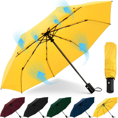 40/42/46/50inch UPF 50+ Sun Umbrella UV Protection UV Umbrellas | for Sun Protection Compact Umbrella Travel Size Umbrellas for Rain Waterproof And Wind Resistant Auto Open Close