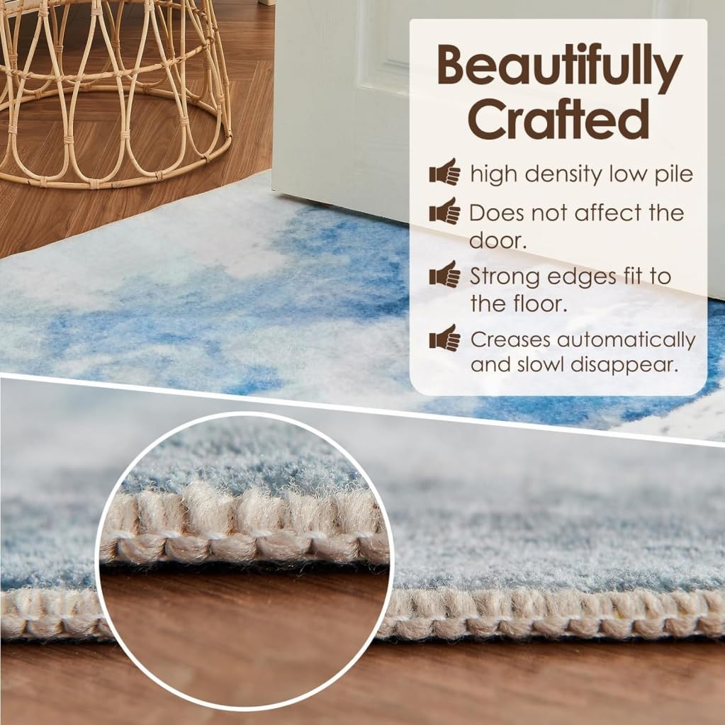 Concentric Circles Pink Orange Yellow Ombre Round Rug for Living Room Office Bedroom Dining Room Kitchen Guestroom Art Deco Mat Non Slip Lightweight Soft Comfort Foldable Washable Floor Rugs 3ft