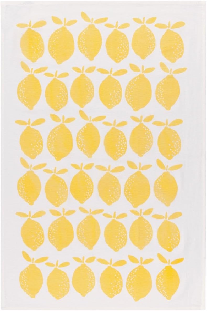 Floursack Dishtowel Set of 2 | Lemons