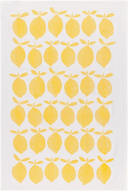 Floursack Dishtowel Set of 2 | Lemons