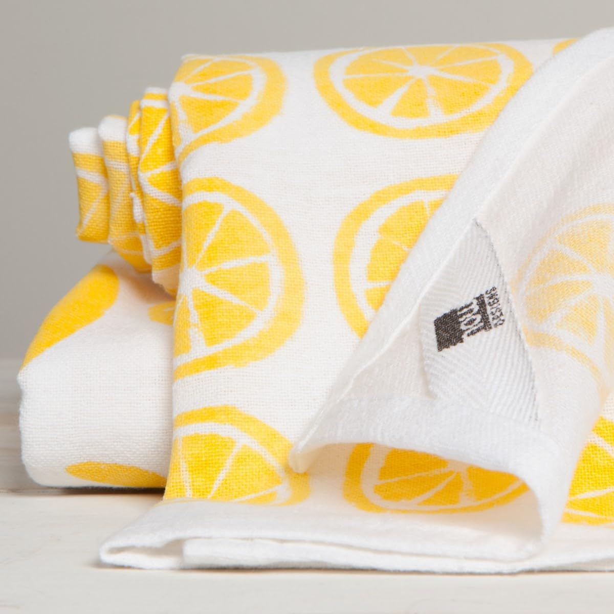 Floursack Dishtowel Set of 2 | Lemons