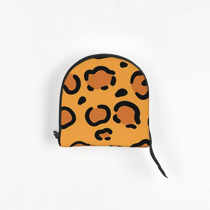 Yellow Leopard Print Pet Carrier for Small Dogs Cats Portable Soft-Sided Pet Carrier Purse Foldable Small Dog Tote Bag for Travel Shopping