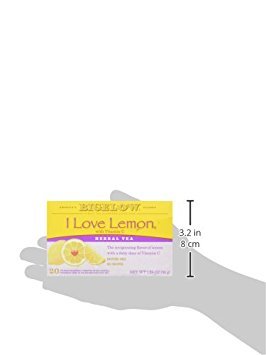 Tea Bags, I Love Lemon, 20 Count (pack of 3)
