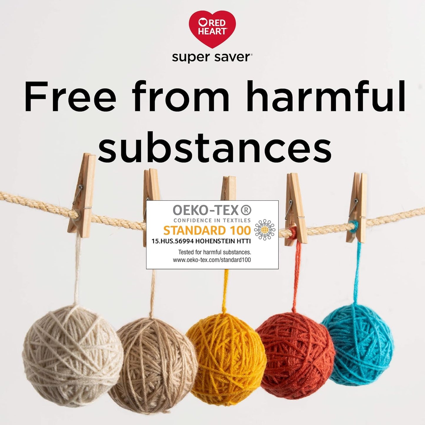 Super Saver Jumbo Yarn for Crocheting, Bright Yellow, 2-Pack