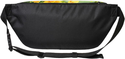 Yellow Daisy Pattern Running Waist Pack-No-Bounce Phone Holder for Gym, Waterproof Crossbody Fanny Pack with Adjustable Belt
