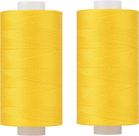 All Purpose Thread Polyester 400Y Yellow