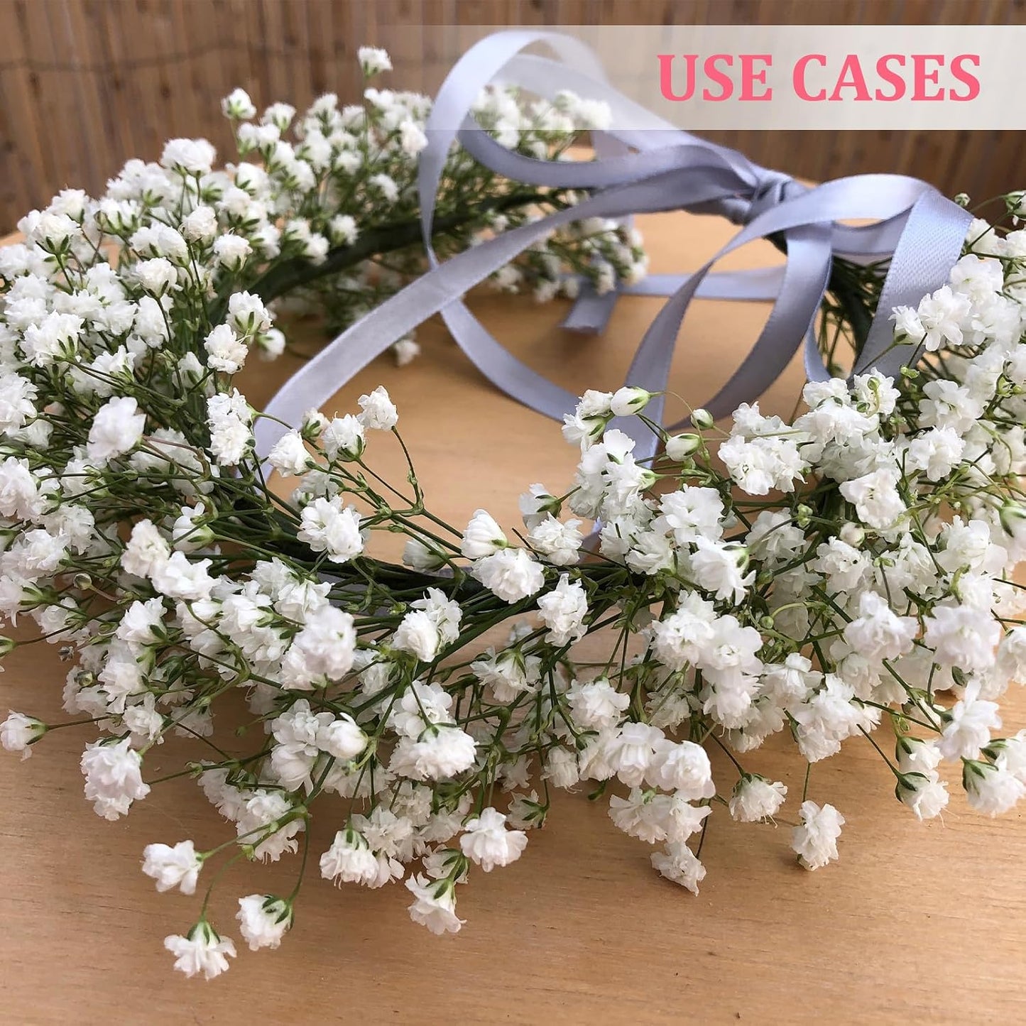 Mini Dried Gypsophila Flower Kit, 30Pcs 4 Inch Yellow Natural Pressed Floral Bundles with Tweezer for DIY Resin Crafts Gift Wedding Christmas Card Decor Flower Bouquets