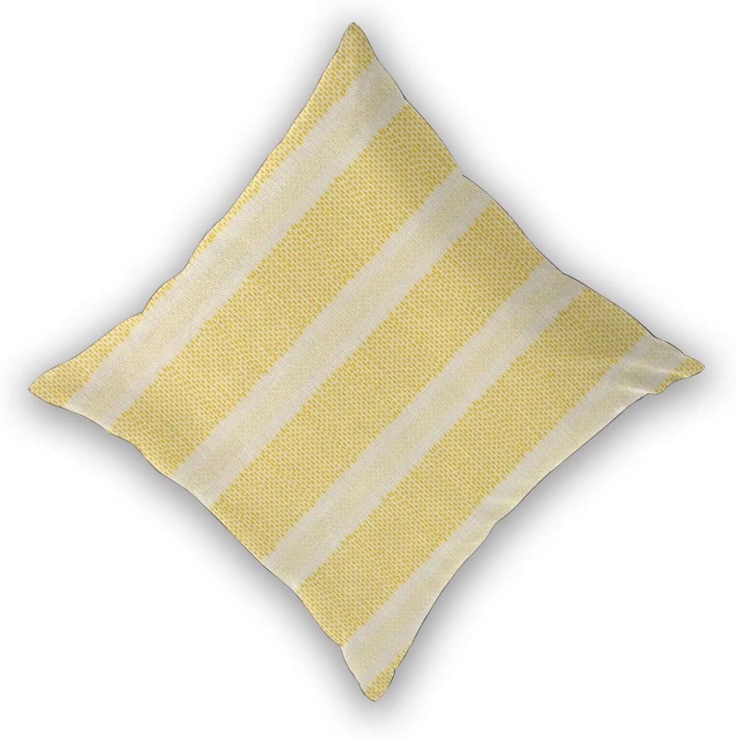 Yellow Polka Dot Pillow Covers 18 x 18 Inch Set of 2 Boho Striped Decorative Outdoor Throw Pillow Covers Linen Modern Geometry Cushion Cases for Home Sofa Couch Living Room Decor