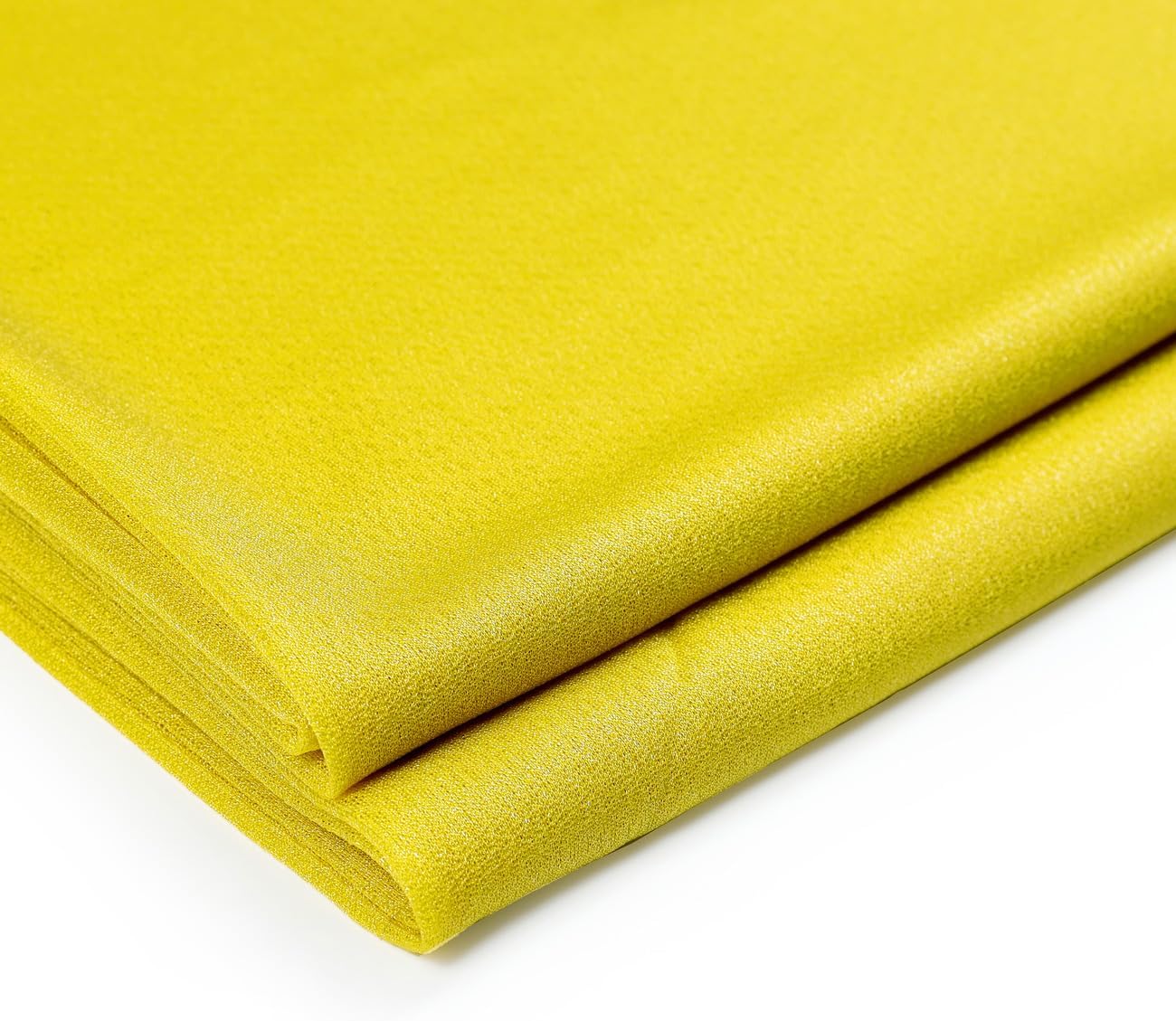 Pack of 1 Panel (30 Inch X 20 Feet) Wedding Arch Draping Fabric Sheer Chiffon Fabric Drapery for Wedding Ceremony Reception Swag Backdrop Canopy Chuppah ARBO Altars Decoration (Yellow)