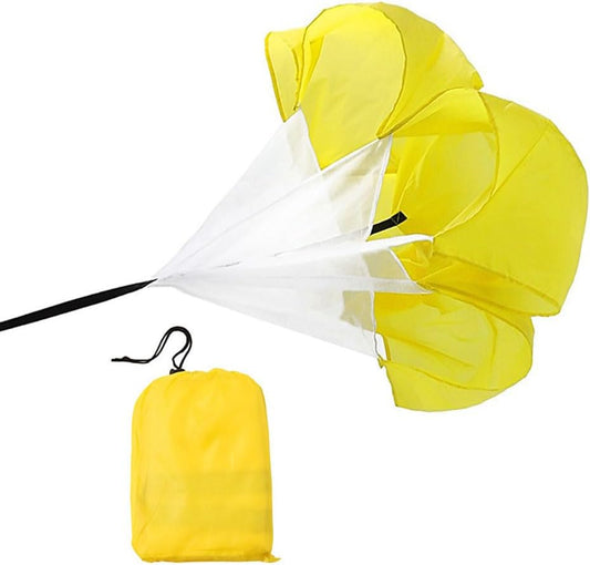 56 Inches Running Speed Training Parachute, Speed Chute Resistance Powerchute Umbrella with Adjustable Strap for Running, Football, Soccer Speed Training