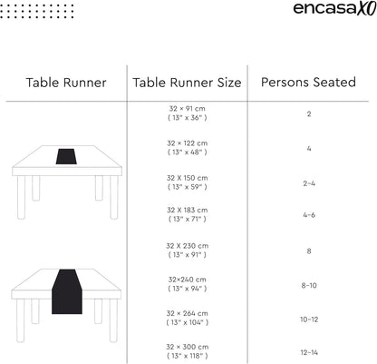 Table Runner 13"x72" Long | Cotton Canvas Fabric | Sunbeam Yellow Solid Color | Machine Washable & Durable