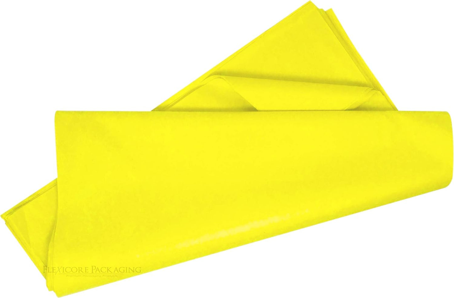 Gift Wrap Tissue Paper | Size: 15 Inch X 20 Inch | Count: 100 Sheets (Bright Yellow)