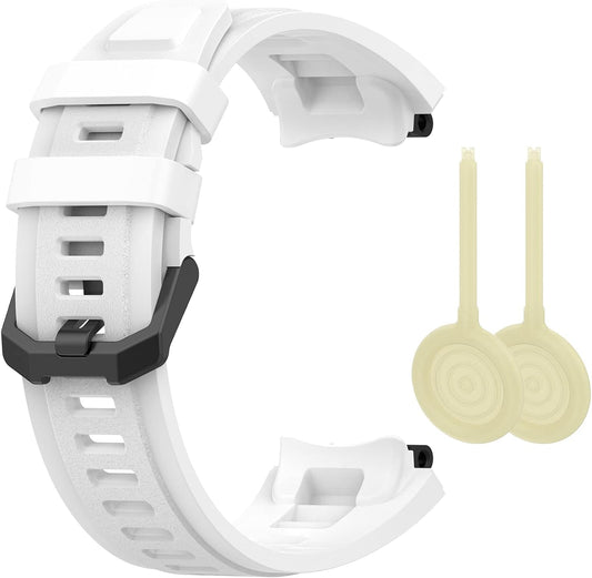 Band with Case for Amazfit T-Rex 2 Watch, Hard PC Protective Bumper Cover Replacement Silicone Watch Strap for Amazfit T Rex 2 Smartwatch Accessory