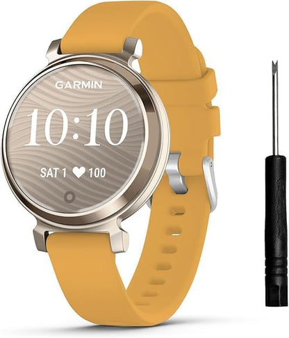 Band Compatible with Garmin Lily 2, Slim Soft Silicone Quick Release Replacement Wristband for Lily 2, Garmin Lily2 Active (14mm) Smartwatch Strap