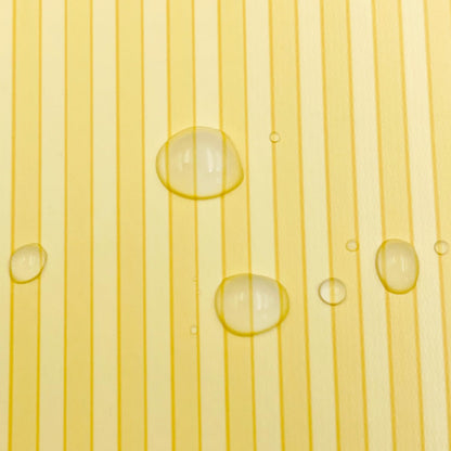 Yifely Yellow White Stripes Shelf Liner Drawer Units Decor Sticker Self-Adhesive Tabletop Protect Paper 17.7 Inch by 9.8 Feet